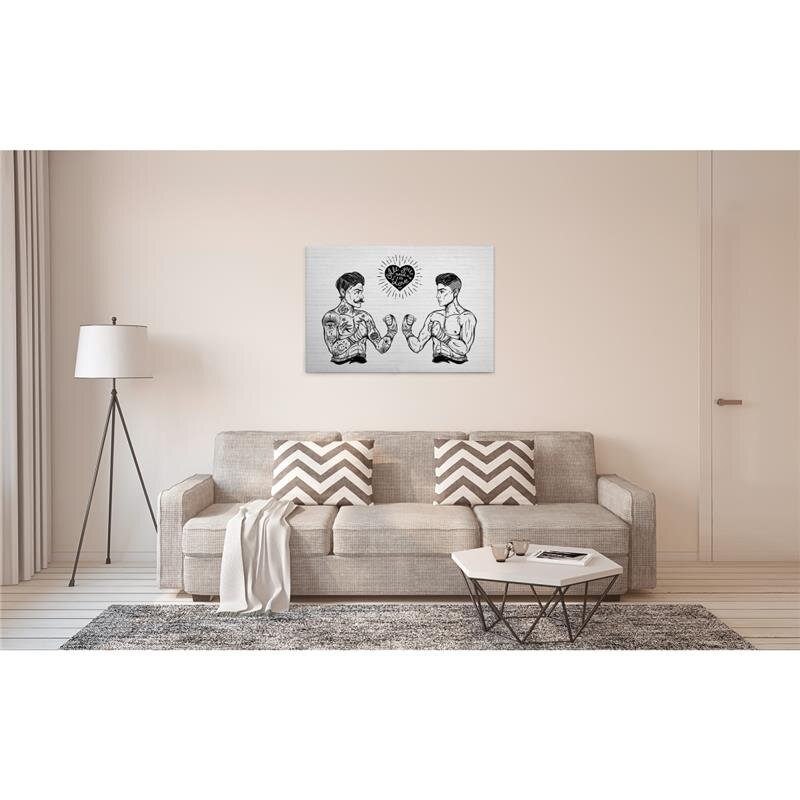 A.S. Création Leinwandbild iconic1 Größe 90cm x 60cm