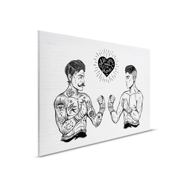 A.S. Création Leinwandbild iconic1 Größe 90cm x 60cm