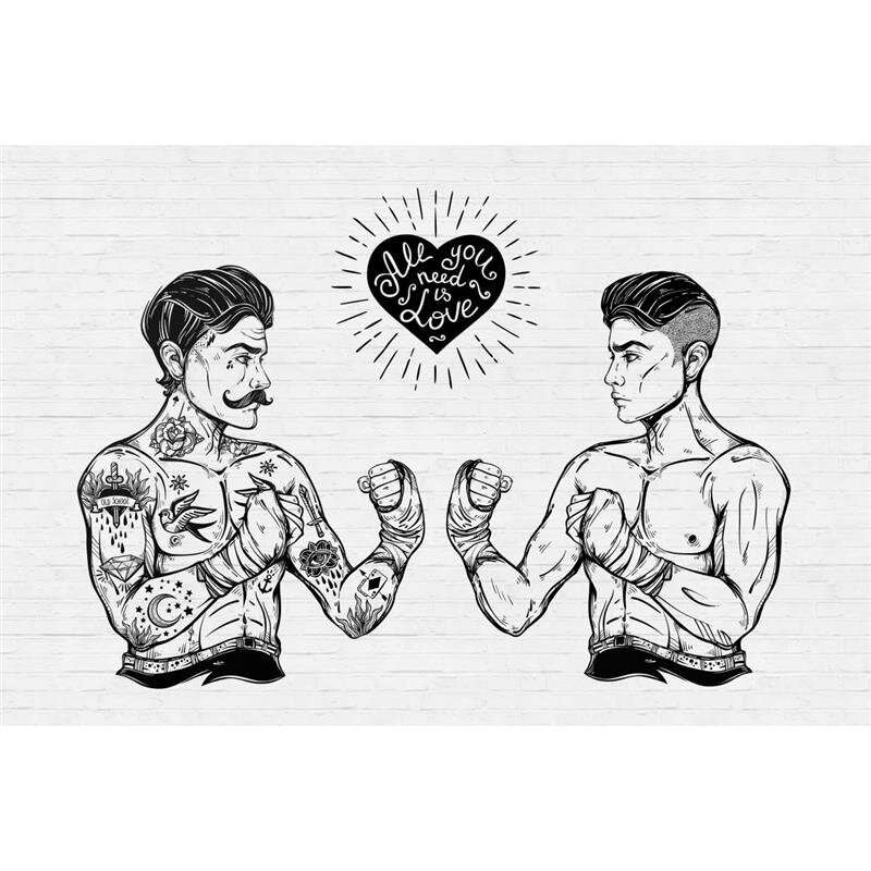 A.S. Création Leinwandbild iconic1 Größe 90cm x 60cm