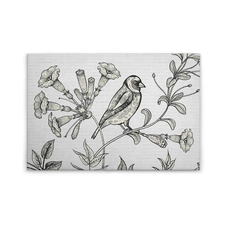 A.S. Création Leinwandbild birdy1 Größe 90cm x 60cm