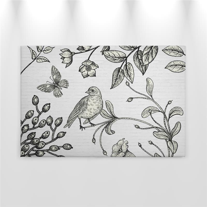 A.S. Création Leinwandbild birdy2 Größe 90cm x 60cm
