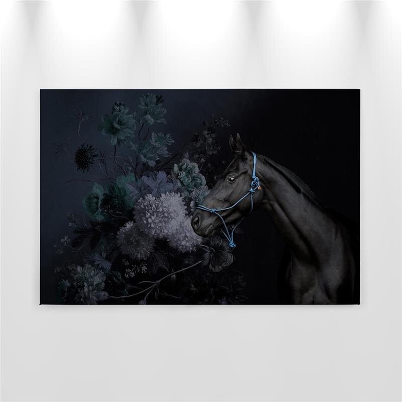 A.S. Création Leinwandbild horses2 Größe 90cm x 60cm
