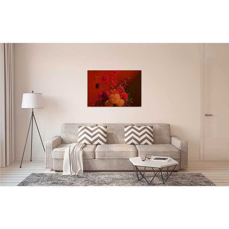 A.S. Création Leinwandbild bouquetvibrant1 Größe 90cm x 60cm