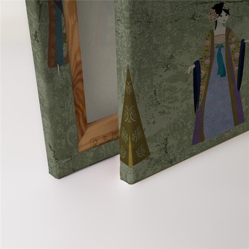 A.S. Création Leinwandbild kimono1 Größe 90cm x 60cm