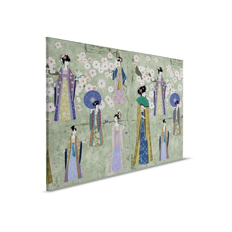 A.S. Création Leinwandbild kimono1 Größe 90cm x 60cm