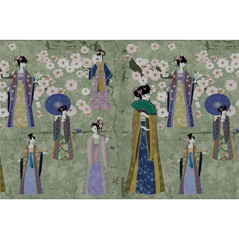 A.S. Création Leinwandbild kimono1 Größe 90cm x 60cm