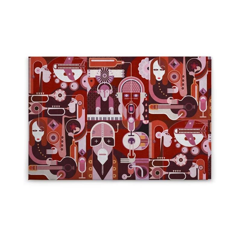 A.S. Création Leinwandbild wallofsound2 Größe 90cm x 60cm