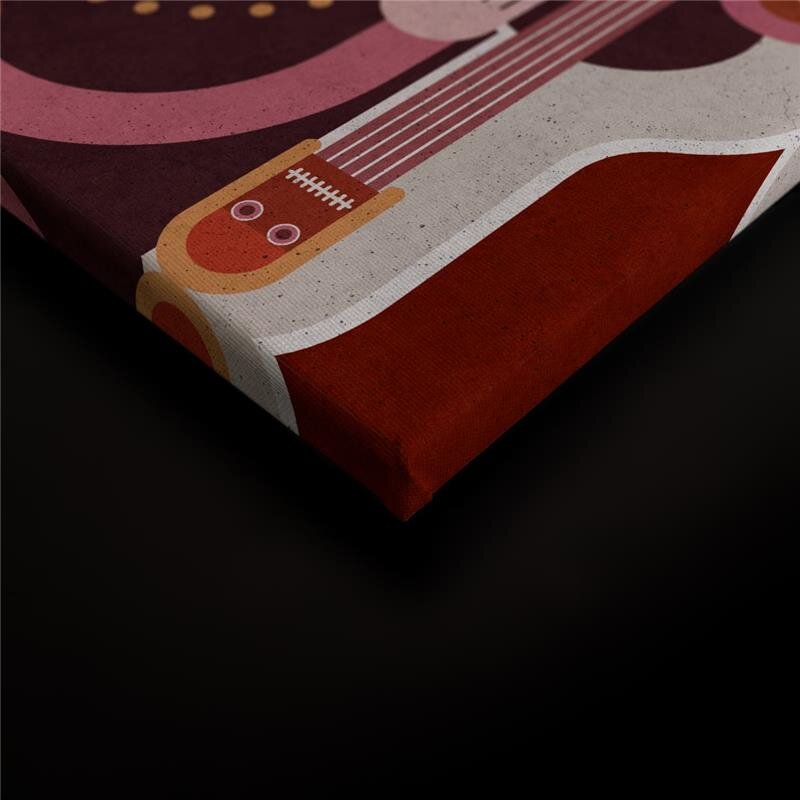 A.S. Création Leinwandbild wallofsound2 Größe 90cm x 60cm