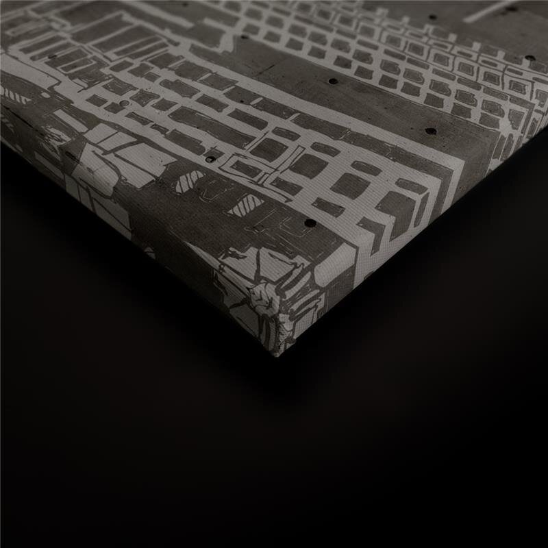 A.S. Création Leinwandbild downtown2 Größe 90cm x 60cm