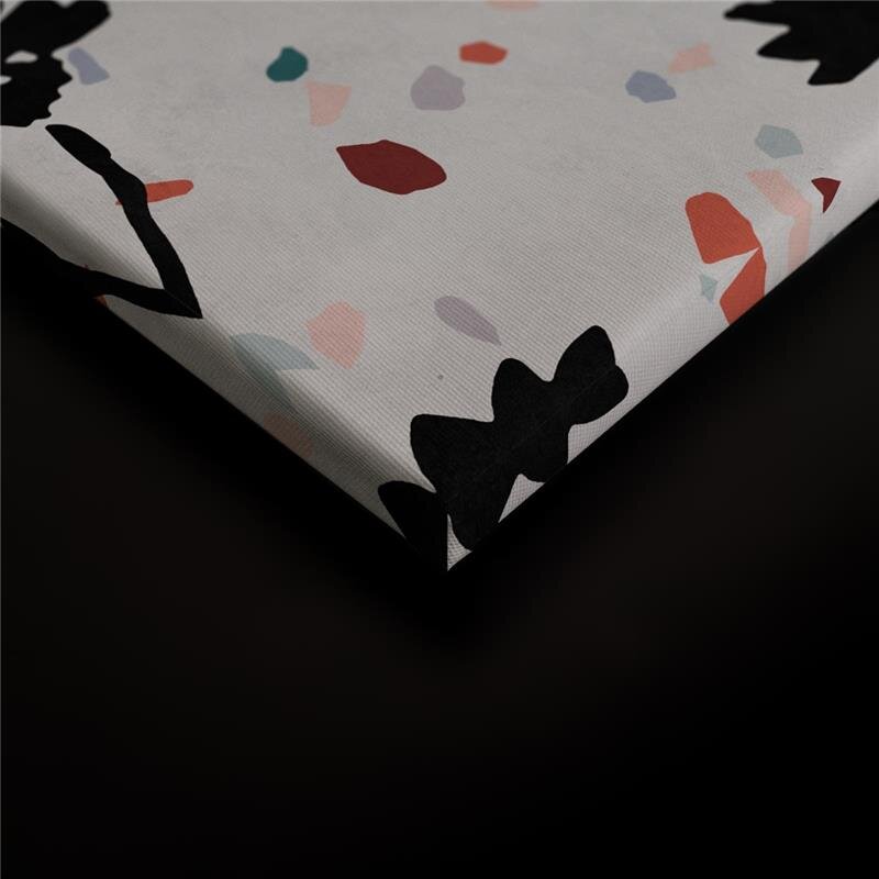 A.S. Création Leinwandbild terrazzo2 Größe 90cm x 60cm