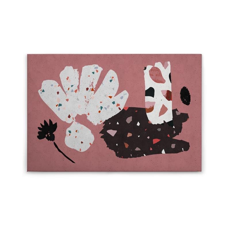 A.S. Création Leinwandbild terrazzo4 Größe 90cm x 60cm