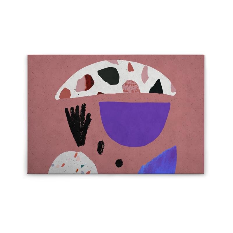 A.S. Création Leinwandbild terrazzo5 Größe 90cm x 60cm