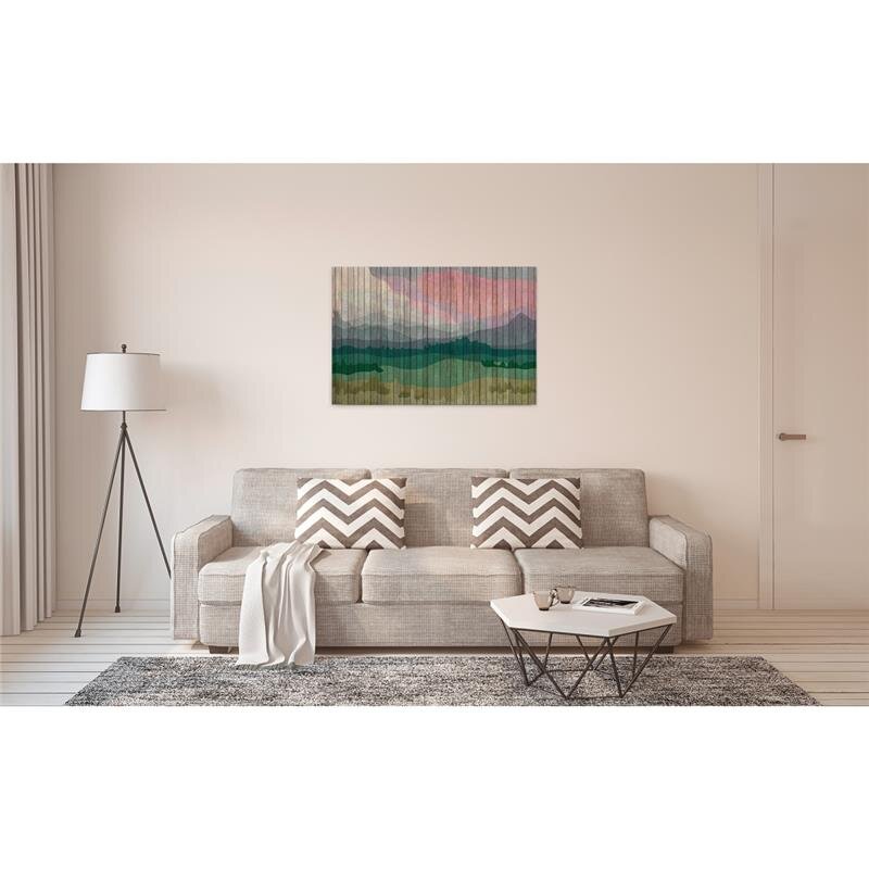 A.S. Création Leinwandbild mountains2 Größe 90cm x 60cm