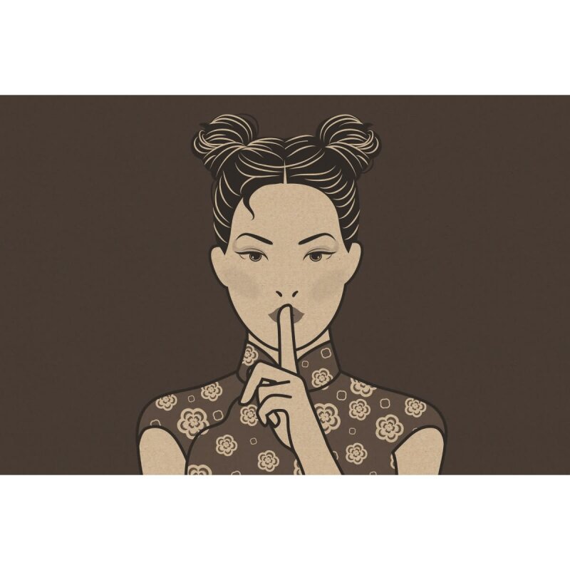 A.S. Création Leinwandbild himari2 Größe 90cm x 60cm