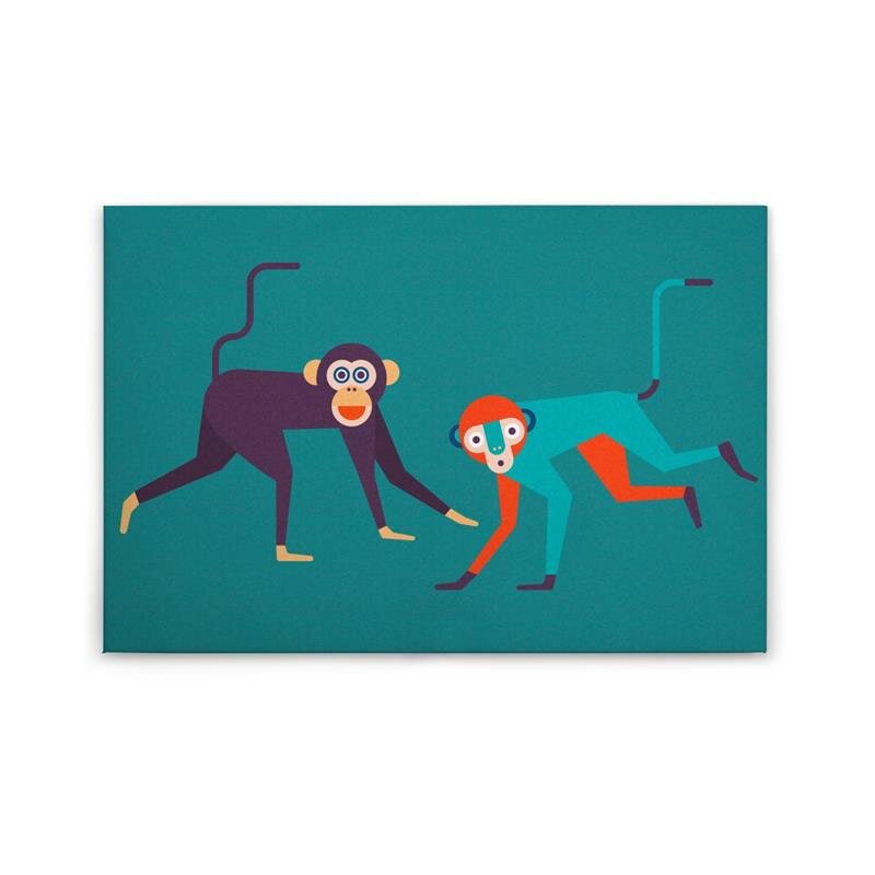 A.S. Création Leinwandbild monkeybusiness1 Größe 90cm x 60cm