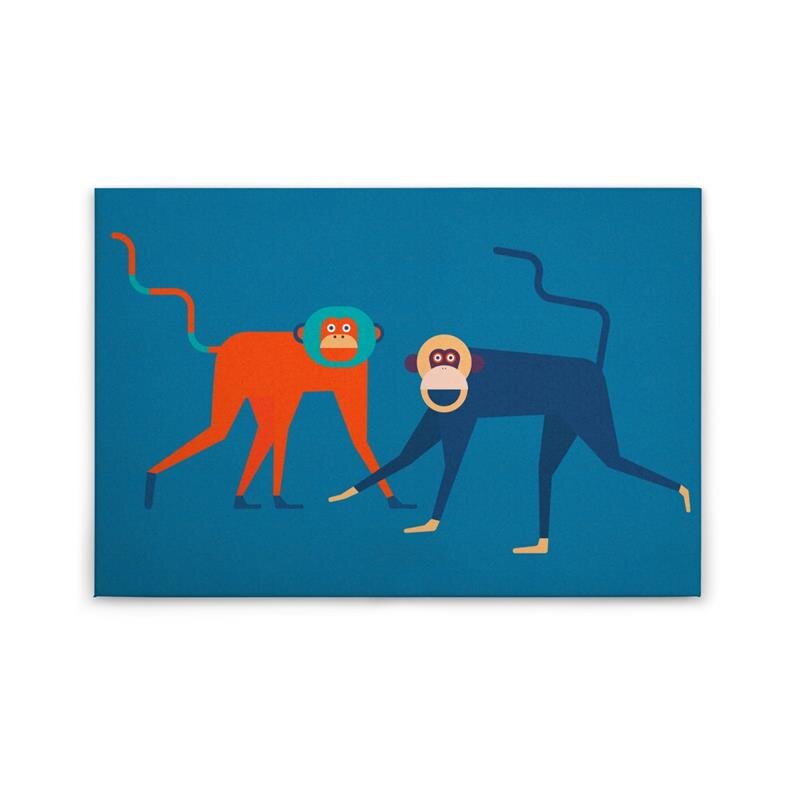 A.S. Création Leinwandbild monkeybusiness2 Größe 90cm x 60cm