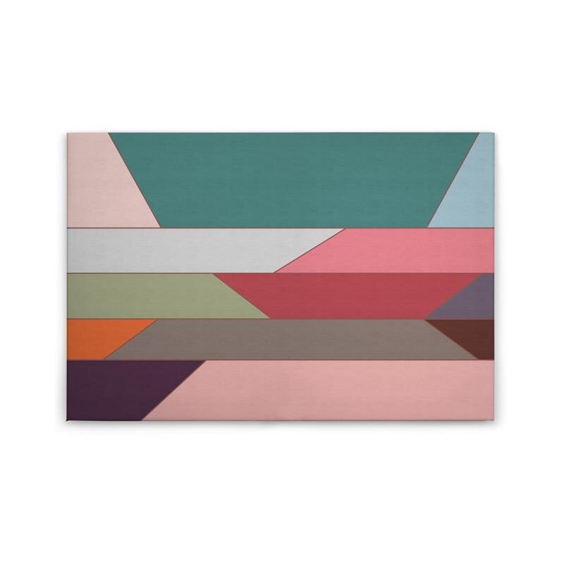 A.S. Création Leinwandbild geometry2 Größe 90cm x 60cm