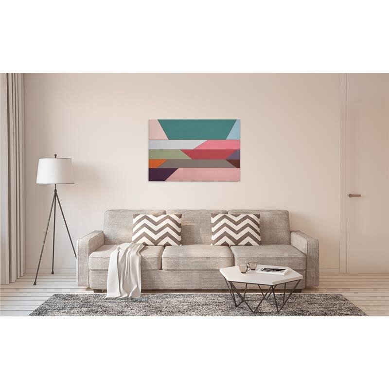 A.S. Création Leinwandbild geometry2 Größe 90cm x 60cm