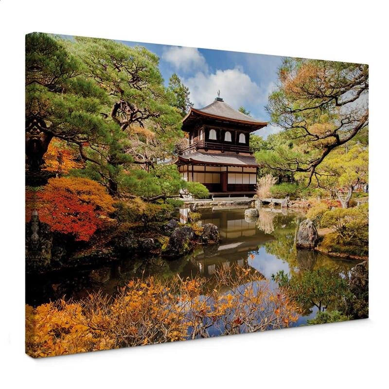 A.S. Création Leinwandbild JapaneseTemple Größe 70cm x 50cm