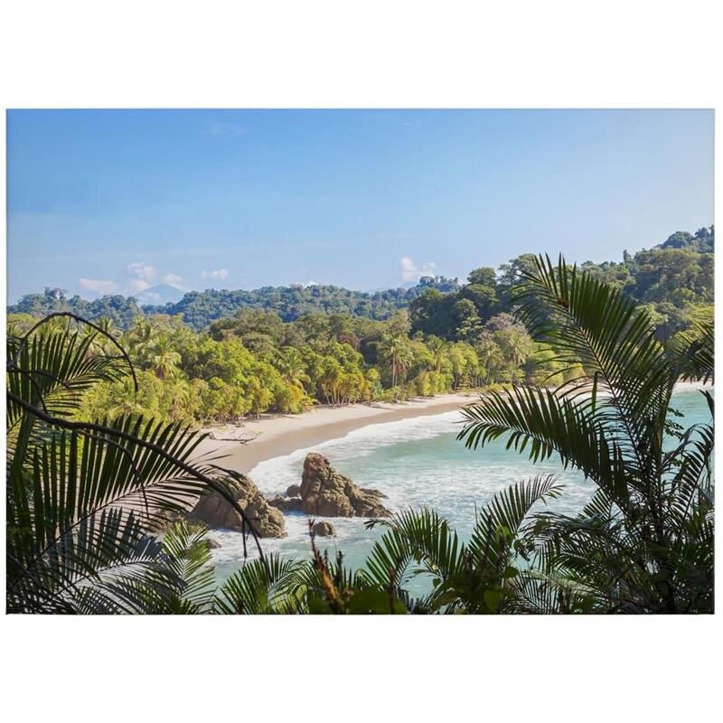 A.S. Création Leinwandbild Costa Rica Größe 70cm x 50cm
