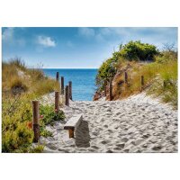 A.S. Cr&eacute;ation Leinwandbild Coast view...