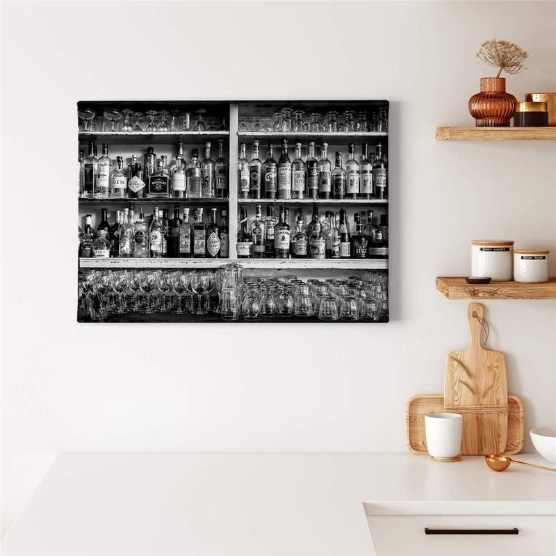 A.S. Création Leinwandbild TheClassicBar Größe 70cm x 50cm