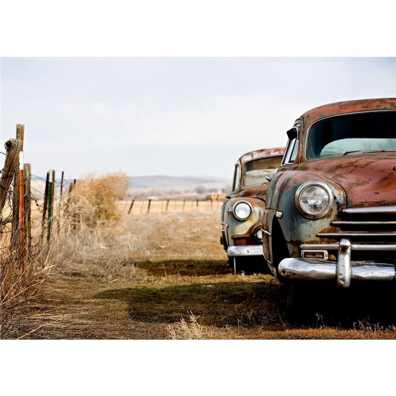 A.S. Création Leinwandbild OldRustedCars Größe 70cm x 50cm