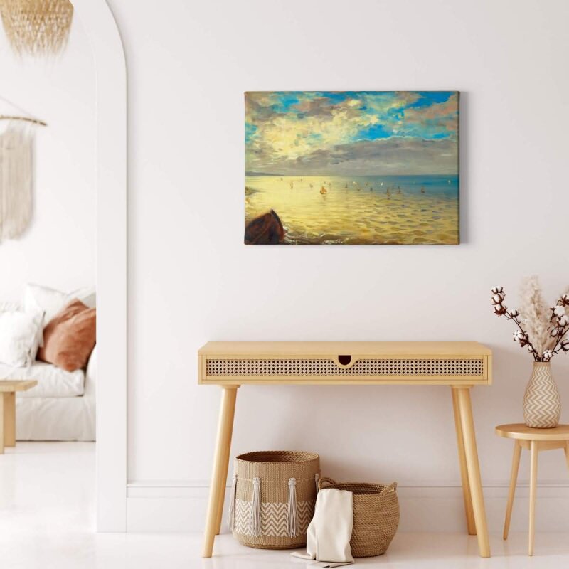 A.S. Création Leinwandbild The Sea Größe 70cm x 50cm