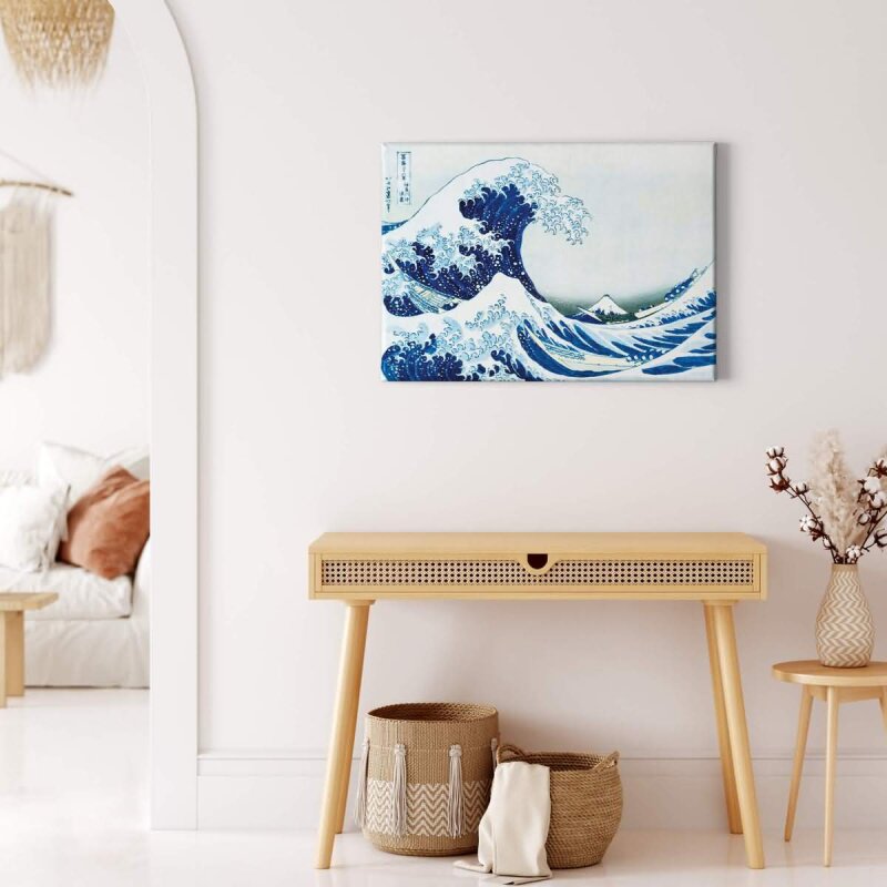 A.S. Création Leinwandbild The Great Wave Größe 70cm x 50cm