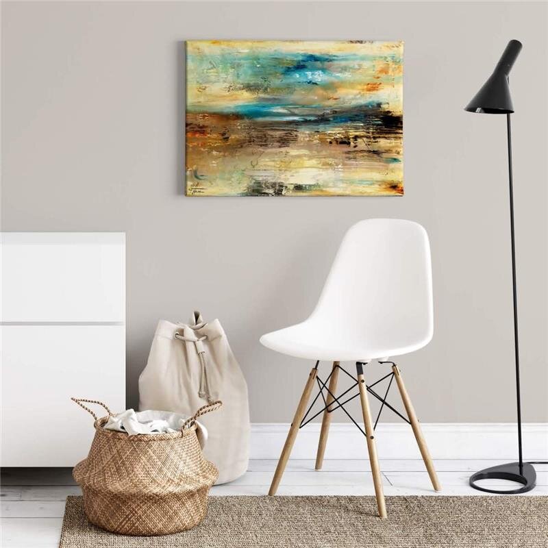 A.S. Création Leinwandbild Visite Größe 70cm x 50cm