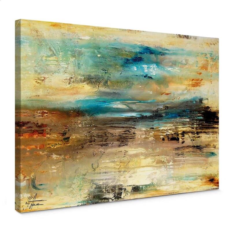 A.S. Création Leinwandbild Visite Größe 70cm x 50cm