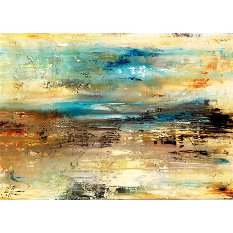 A.S. Création Leinwandbild Visite Größe 70cm x 50cm