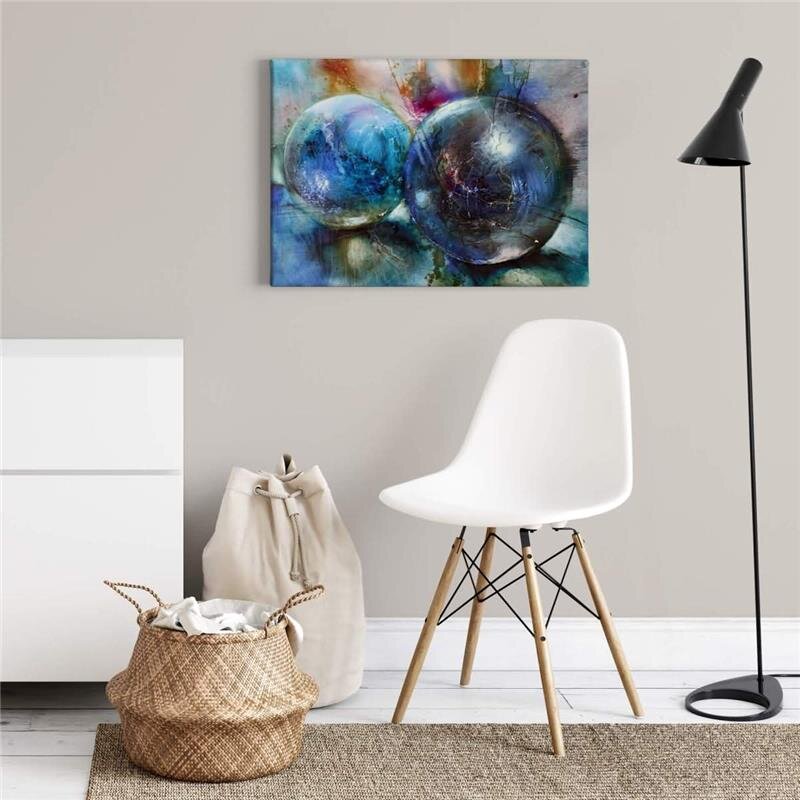 A.S. Création Leinwandbild Blue Mud Größe 70cm x 50cm