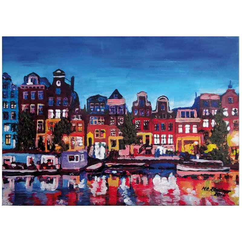 A.S. Création Leinwandbild Amsterdam Größe 70cm x 50cm