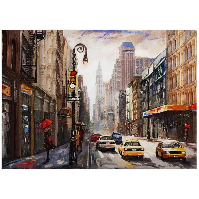 A.S. Création Leinwandbild New York Größe 70cm x 50cm