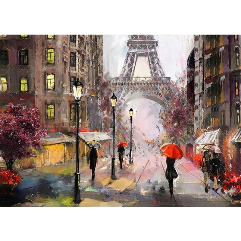 A.S. Création Leinwandbild Paris Größe 70cm x 50cm