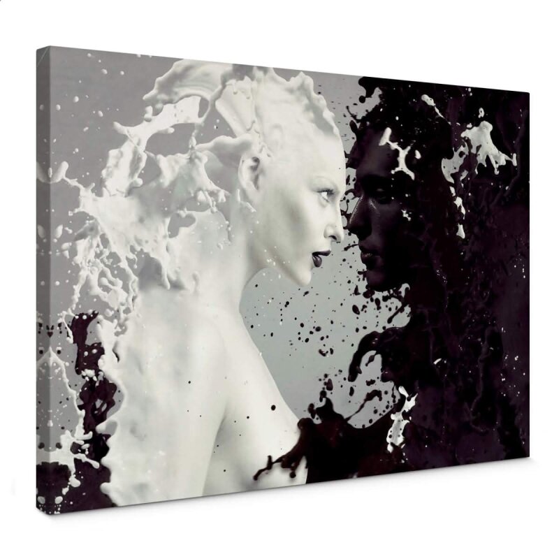 A.S. Création Leinwandbild MilkAndCoffee Größe 70cm x 50cm
