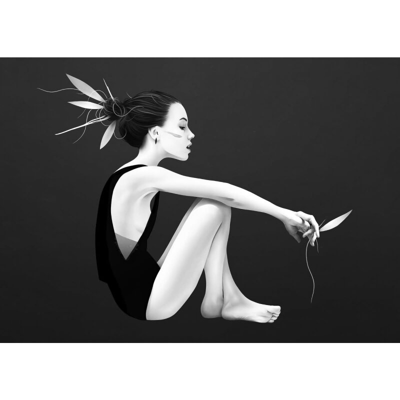 A.S. Création Leinwandbild Skyling Größe 70cm x 50cm