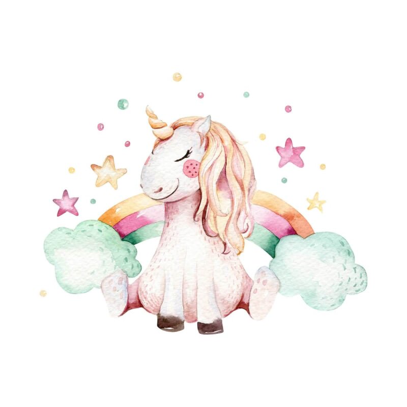 A.S. Création Leinwandbild DreamingUnicor Größe 70cm x 50cm