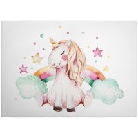 A.S. Cr&eacute;ation Leinwandbild DreamingUnicor...