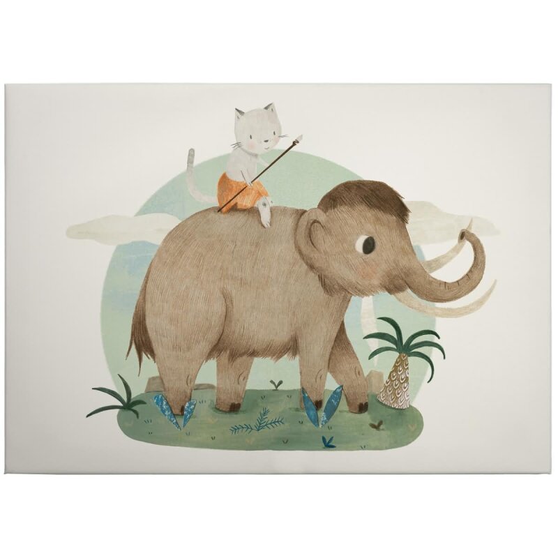 A.S. Création Leinwandbild Stone age Größe 70cm x 50cm