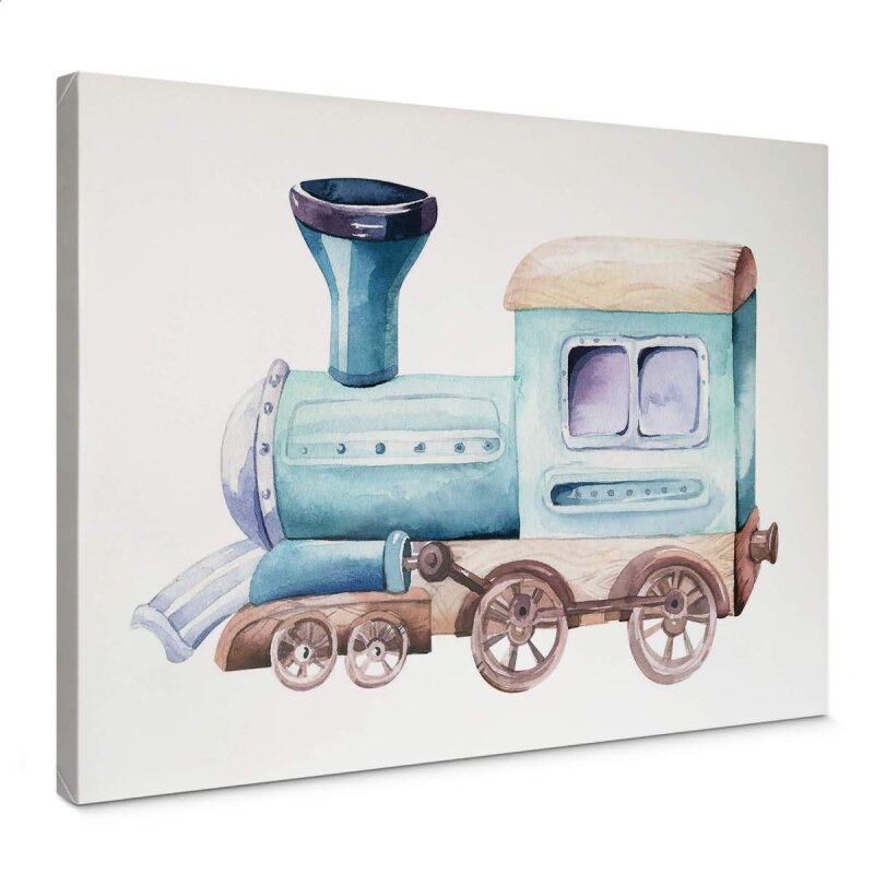 A.S. Création Leinwandbild Locomotive Größe 70cm x 50cm
