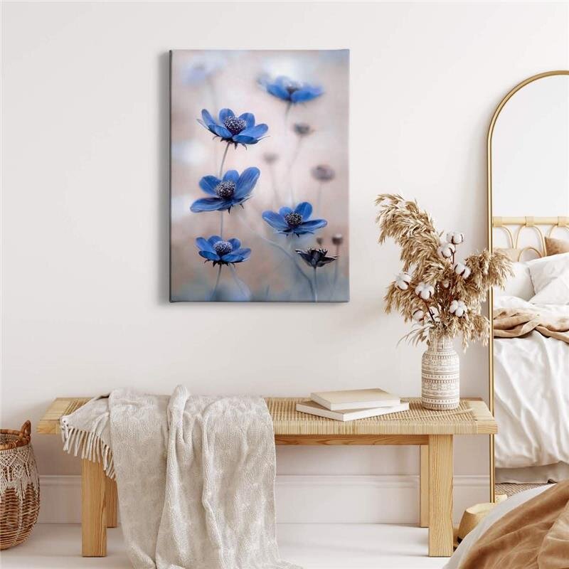 A.S. Création Leinwandbild Blue Cosmos Größe 50cm x 70cm
