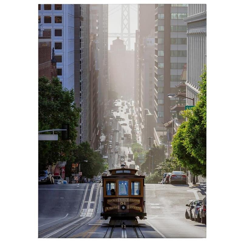 A.S. Création Leinwandbild San Francisco Größe 50cm x 70cm