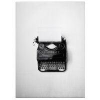 A.S. Cr&eacute;ation Leinwandbild Typewriter...
