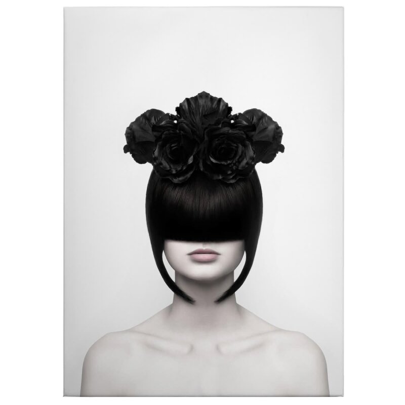 A.S. Création Leinwandbild Black Widow Größe 50cm x 70cm