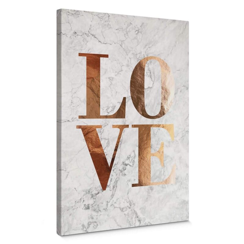 A.S. Création Leinwandbild Love 01 Größe 50cm x 70cm