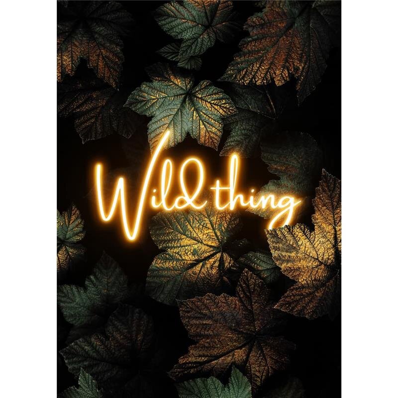 A.S. Création Leinwandbild Wild Thing Größe 50cm x 70cm