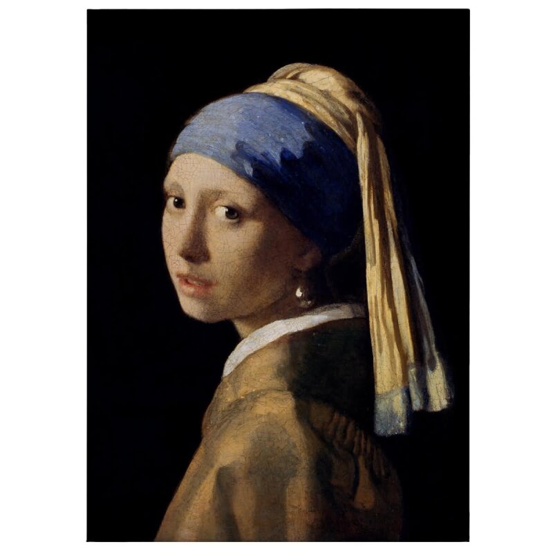 A.S. Création Leinwandbild PearlEarRing Größe 50cm x 70cm