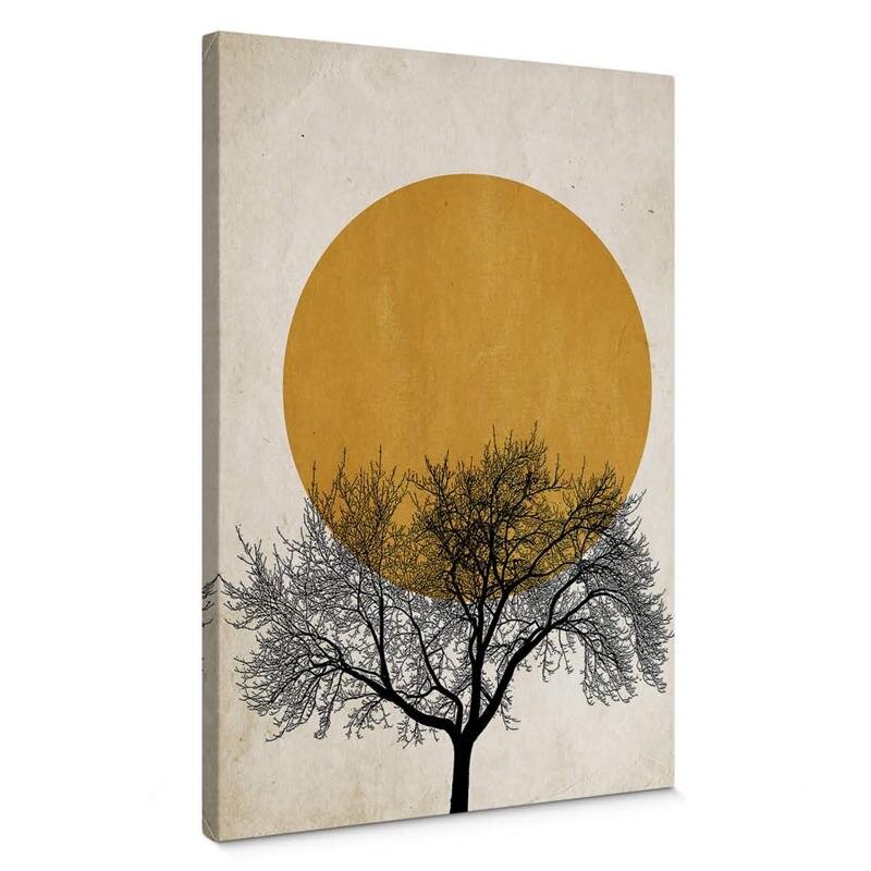 A.S. Création Leinwandbild Winter Morning Größe 50cm x 70cm